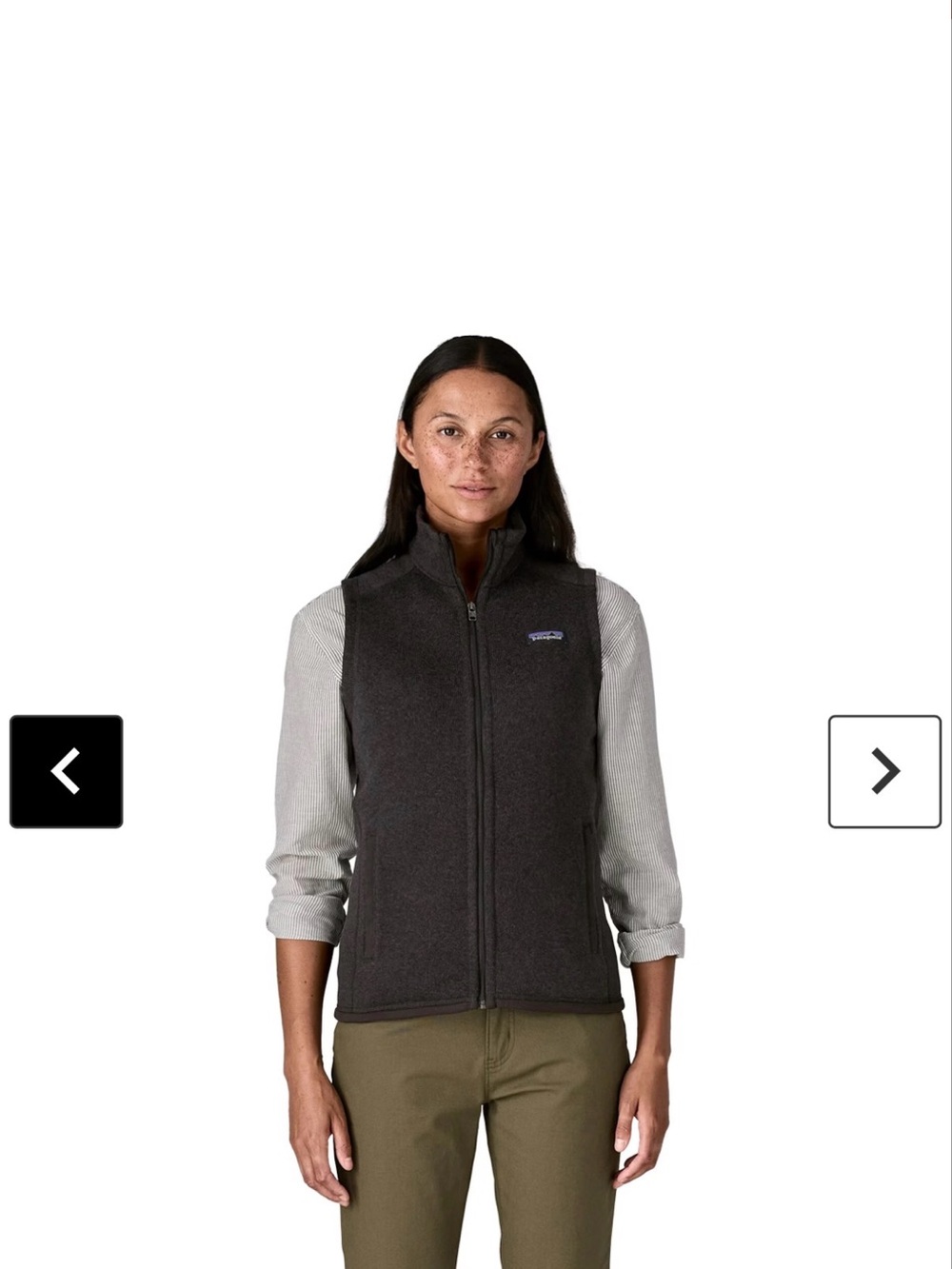 Patagonia Women’s Fleece Vest - Dark Charcoal